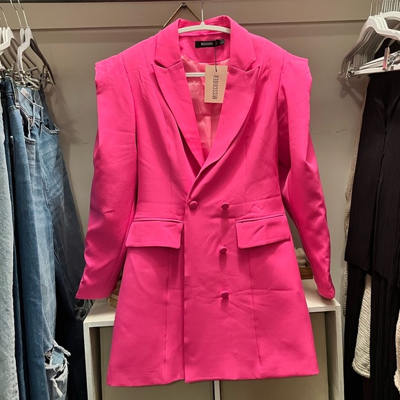 Missguided Jackets & Blazers - NEW Blazer Dress